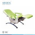 AG-XS104 Multifunction blood collection phlebotomy equipment hospital adjustable manual chair